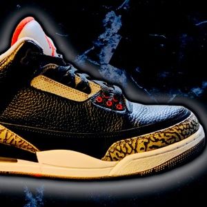 JORDAN 3 RETRO BLACK CEMENT OG 2018